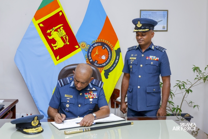 ANNUAL COMMANDER’S INSPECTION AT SLAF BASE KATUNAYAKE