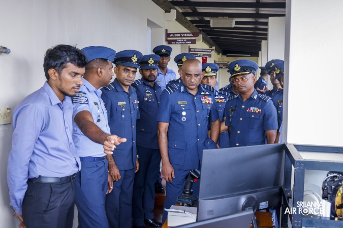 ANNUAL COMMANDER’S INSPECTION AT SLAF BASE KATUNAYAKE