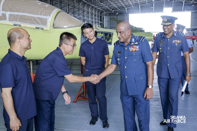 ANNUAL COMMANDER’S INSPECTION AT SLAF BASE KATUNAYAKE