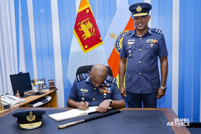 ANNUAL COMMANDER’S INSPECTION AT SLAF BASE KATUNAYAKE
