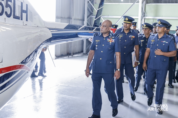 ANNUAL COMMANDER’S INSPECTION AT SLAF BASE KATUNAYAKE