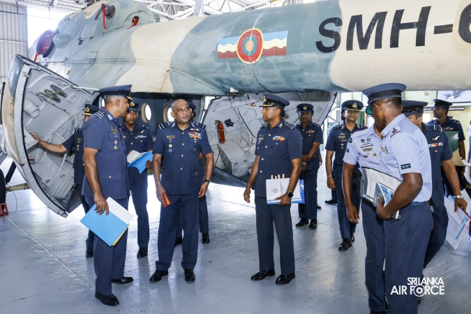 ANNUAL COMMANDER’S INSPECTION AT SLAF BASE KATUNAYAKE