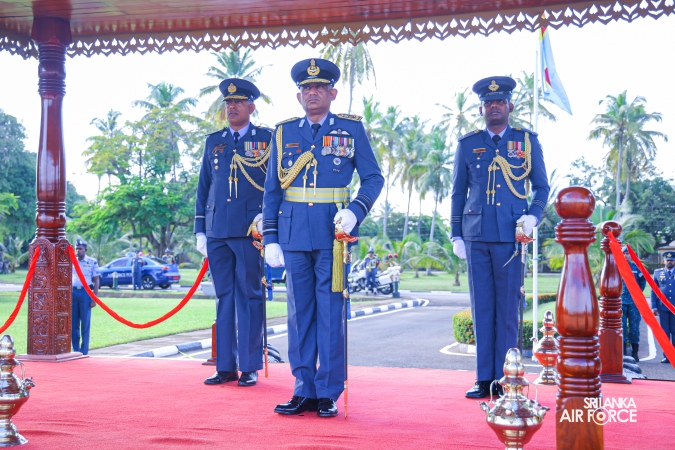 ANNUAL COMMANDER’S INSPECTION AT SLAF BASE KATUNAYAKE