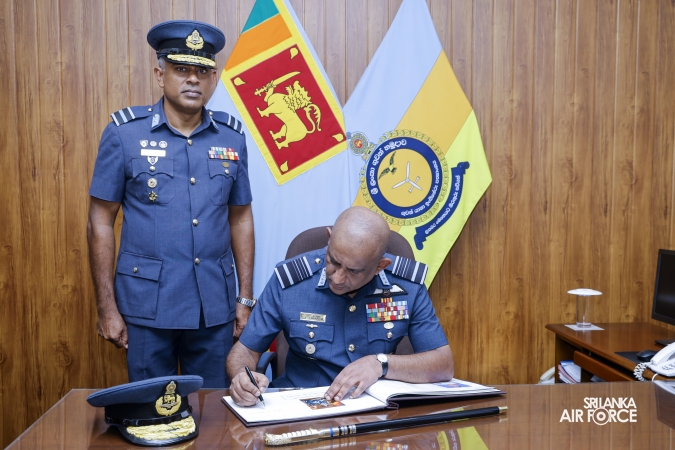 ANNUAL COMMANDER’S INSPECTION AT SLAF BASE KATUNAYAKE