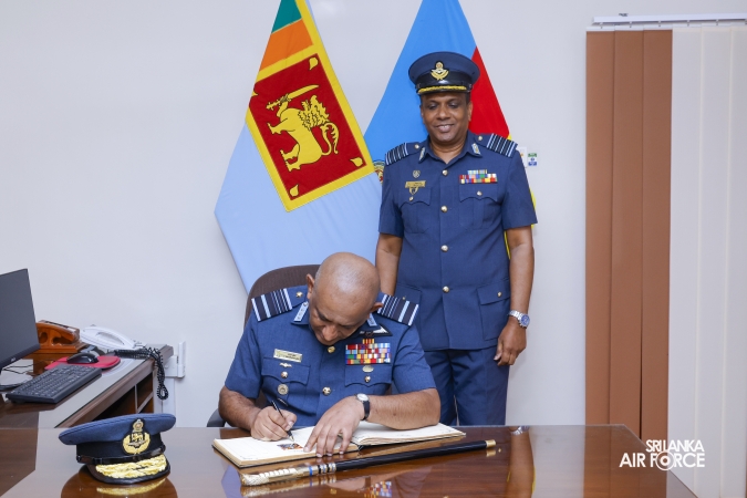 ANNUAL COMMANDER’S INSPECTION AT SLAF BASE KATUNAYAKE