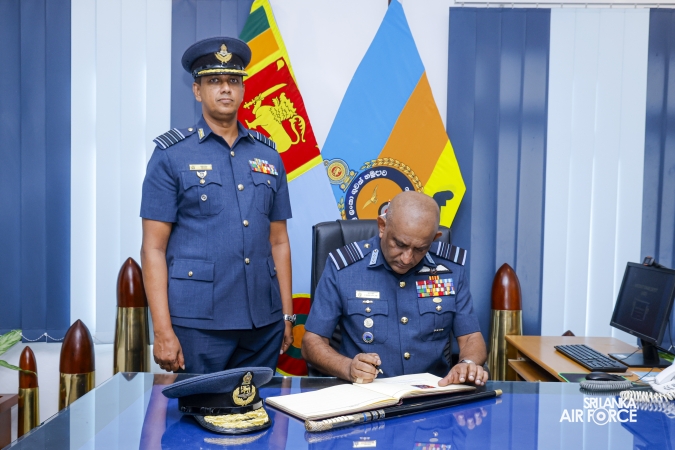 ANNUAL COMMANDER’S INSPECTION AT SLAF BASE KATUNAYAKE