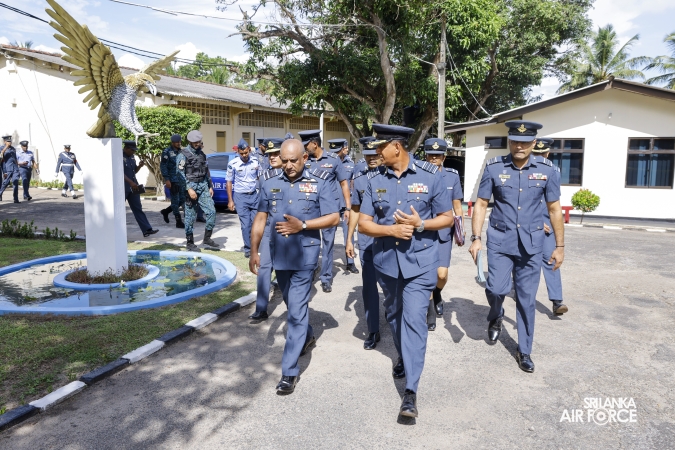 ANNUAL COMMANDER’S INSPECTION AT SLAF BASE KATUNAYAKE