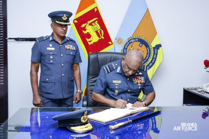 ANNUAL COMMANDER’S INSPECTION AT SLAF BASE KATUNAYAKE