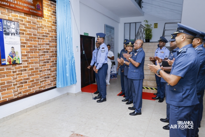 ANNUAL COMMANDER’S INSPECTION AT SLAF BASE KATUNAYAKE