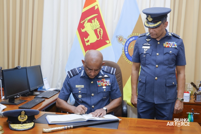 ANNUAL COMMANDER’S INSPECTION AT SLAF BASE KATUNAYAKE