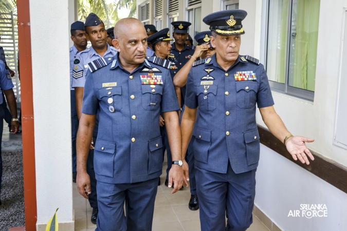ANNUAL COMMANDER’S INSPECTION AT SLAF BASE KATUNAYAKE