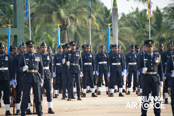 SLAF ESTABLISHMENTS HONOURED WITH STANDARDS