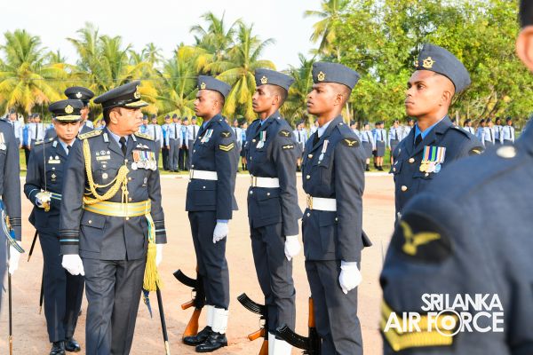 SLAF ESTABLISHMENTS HONOURED WITH STANDARDS