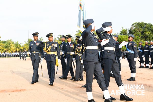 SLAF ESTABLISHMENTS HONOURED WITH STANDARDS