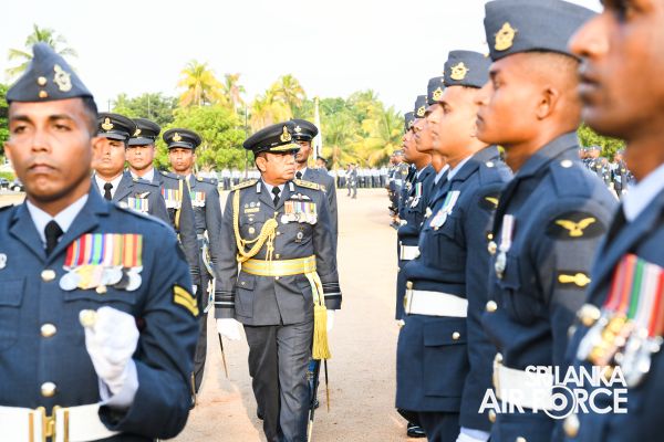 SLAF ESTABLISHMENTS HONOURED WITH STANDARDS