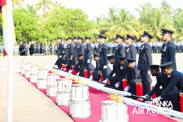 SLAF ESTABLISHMENTS HONOURED WITH STANDARDS