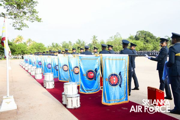 SLAF ESTABLISHMENTS HONOURED WITH STANDARDS