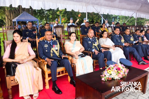 SLAF ESTABLISHMENTS HONOURED WITH STANDARDS