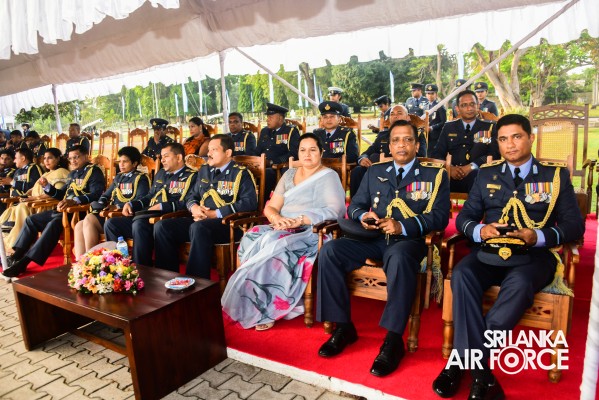 SLAF ESTABLISHMENTS HONOURED WITH STANDARDS