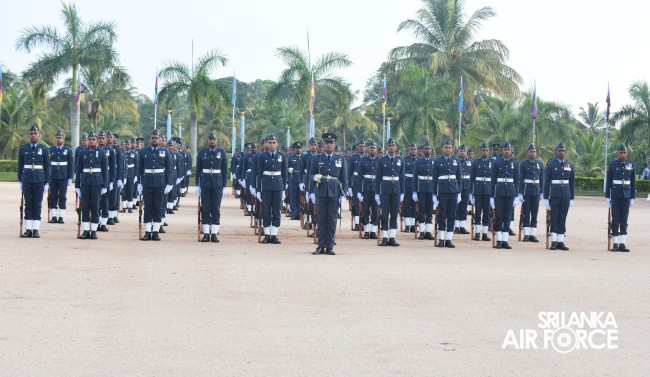 SLAF ESTABLISHMENTS HONOURED WITH STANDARDS