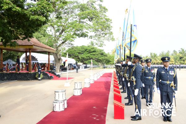 SLAF ESTABLISHMENTS HONOURED WITH STANDARDS