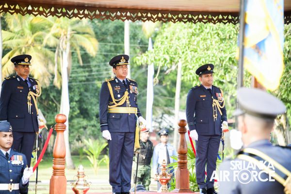 SLAF ESTABLISHMENTS HONOURED WITH STANDARDS