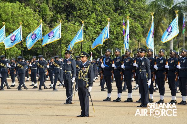 SLAF ESTABLISHMENTS HONOURED WITH STANDARDS