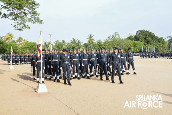 SLAF ESTABLISHMENTS HONOURED WITH STANDARDS