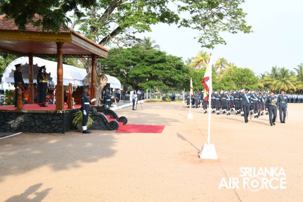 SLAF ESTABLISHMENTS HONOURED WITH STANDARDS