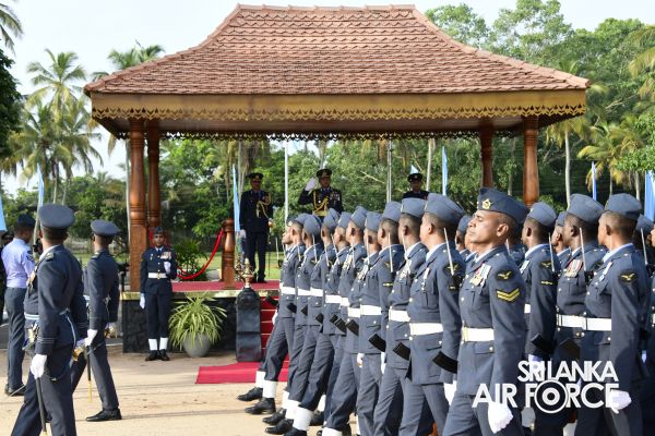 SLAF ESTABLISHMENTS HONOURED WITH STANDARDS