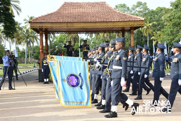 SLAF ESTABLISHMENTS HONOURED WITH STANDARDS