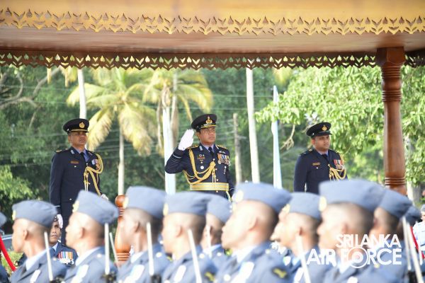 SLAF ESTABLISHMENTS HONOURED WITH STANDARDS