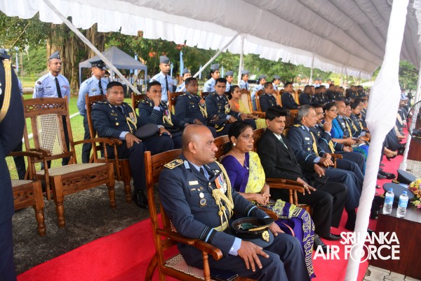 SLAF ESTABLISHMENTS HONOURED WITH STANDARDS