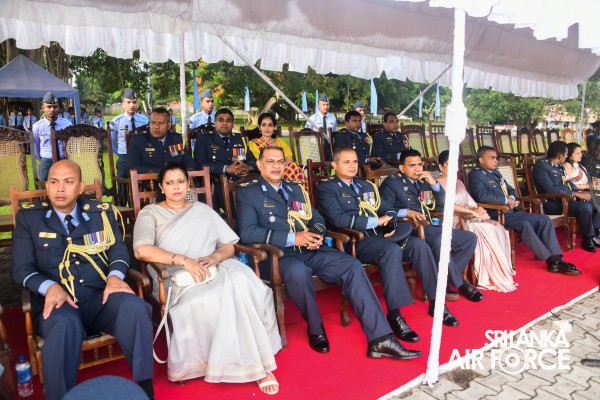 SLAF ESTABLISHMENTS HONOURED WITH STANDARDS