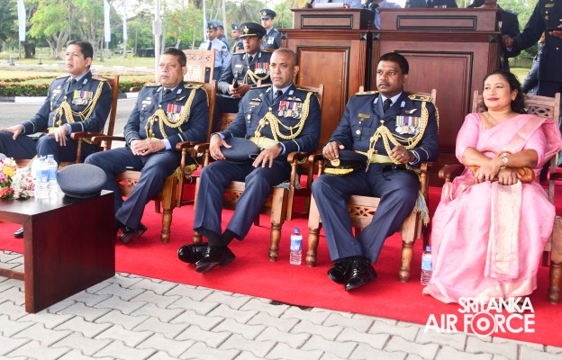 SLAF ESTABLISHMENTS HONOURED WITH STANDARDS