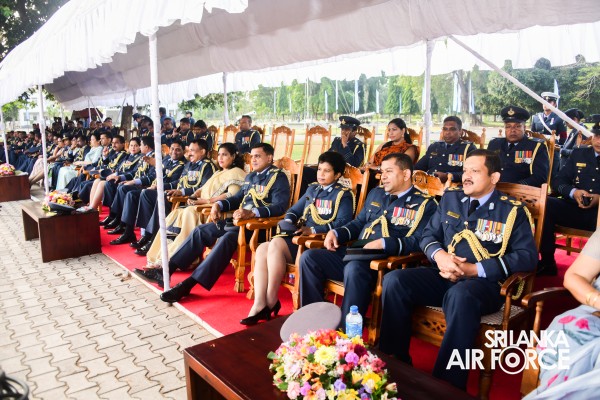SLAF ESTABLISHMENTS HONOURED WITH STANDARDS