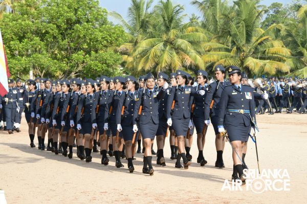 SLAF ESTABLISHMENTS HONOURED WITH STANDARDS
