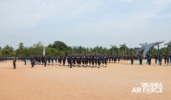 SLAF ESTABLISHMENTS HONOURED WITH STANDARDS