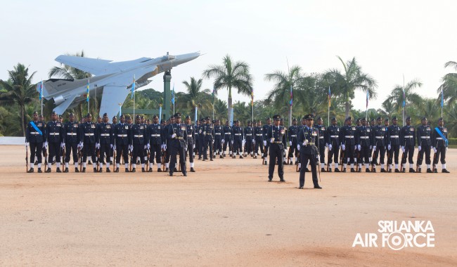 SLAF ESTABLISHMENTS HONOURED WITH STANDARDS