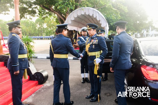 SLAF ESTABLISHMENTS HONOURED WITH STANDARDS