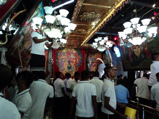 Shramadana At Kathargama Maha Devala By Slaf Station Weerawila