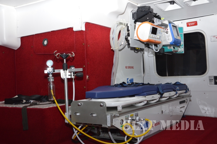 SLAF Air Ambulance for Sri Lanka Test Opener Kaushal Silva