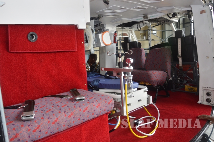 SLAF Air Ambulance for Sri Lanka Test Opener Kaushal Silva