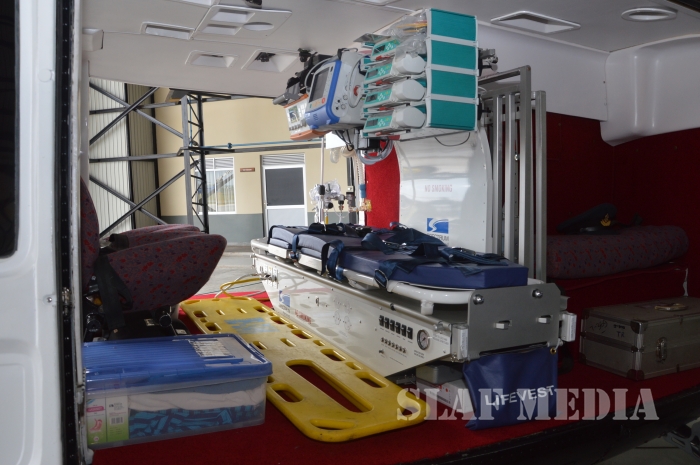SLAF Air Ambulance for Sri Lanka Test Opener Kaushal Silva