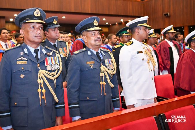 37TH GENERAL CONVOCATION OF GENERAL SIR JOHN KOTELAWALA DEFENCE UNIVERSITY HELD AT BMICH