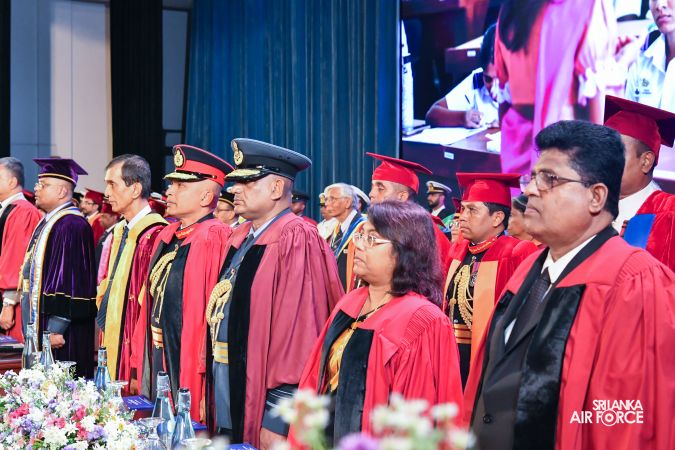 37TH GENERAL CONVOCATION OF GENERAL SIR JOHN KOTELAWALA DEFENCE UNIVERSITY HELD AT BMICH