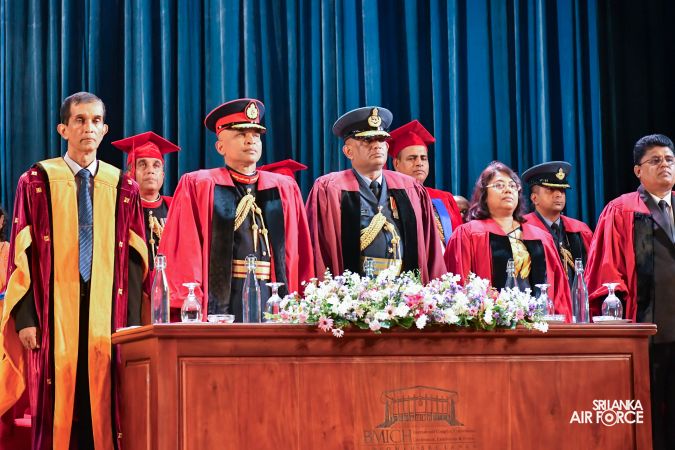 37TH GENERAL CONVOCATION OF GENERAL SIR JOHN KOTELAWALA DEFENCE UNIVERSITY HELD AT BMICH