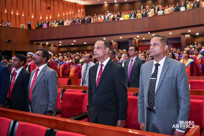 37TH GENERAL CONVOCATION OF GENERAL SIR JOHN KOTELAWALA DEFENCE UNIVERSITY HELD AT BMICH
