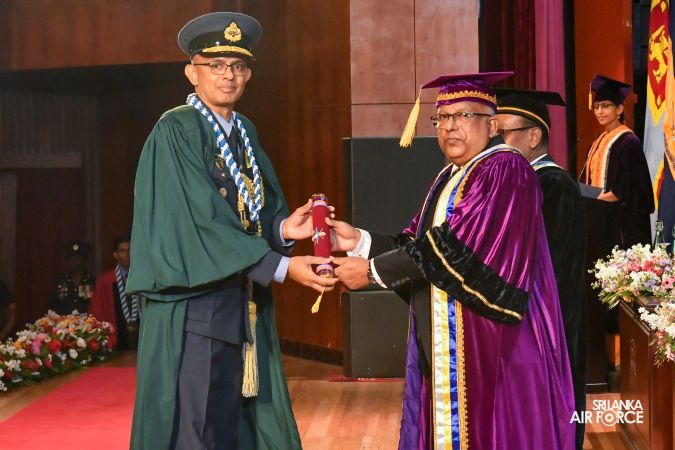 37TH GENERAL CONVOCATION OF GENERAL SIR JOHN KOTELAWALA DEFENCE UNIVERSITY HELD AT BMICH
