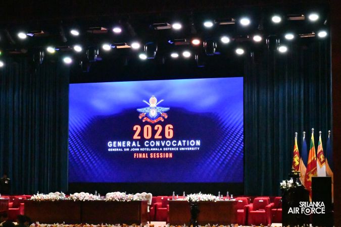 37TH GENERAL CONVOCATION OF GENERAL SIR JOHN KOTELAWALA DEFENCE UNIVERSITY HELD AT BMICH